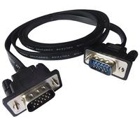 VGA LEAD, FLAT CABLE, M-M, 3M CDEXFLAT-03K (PRO SIGNAL) Qty X 1