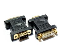 VGA Male to DVI I Female Socket Adapter Analogue Video Monitor Converter 15 Pin