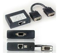 Vga Over Cat5E Cat6 Cable Extender Balun Kit 130M Ethernet Laptop Projector