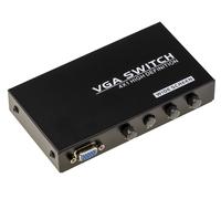 VGA Splitter / Video Switch 4 Ports - METAL CASE