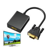 VGA to HD Converter for Monitor, VGA to HD Adapter | Laptop Adapter for Computer Laptop for a Smooth Transition - High Definition Conversion, Monitor Converter Cable p
