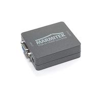 VGA to HDMI adapter - Marmitek Connect VH51 - Converter PC to Beamer - 3.5 mm Audio Connection - Full HD - No Software Required - 720 or 1080P Switch - Automatic Zoom Function - Plug & Play