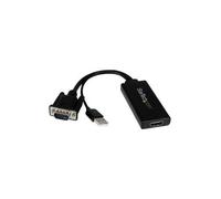 VGA2HDU Startech Adapter , Vga-Digital A/V Cable + Usb Audio & Power