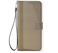 VGANA Wallet Phone Case for Vivo X300 Pro: Wallet Durable Faux Leather Cover with Card Slots and Stand Feature. Brown