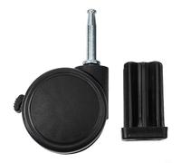 vGas Grill Caster Wheel, Stem Style Locking Swivel Caster with Insert For Weber Caster Wheel Gas Grills for Genesis, for Summit for Spirit - 99241