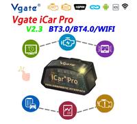 Vgate iCar Pro elm327 V2.3 OBD 2 OBD2 Car Diagnostic Tool WIFI Bluetooth 4.0 for IOS Scan Tool ODB2 Auto Scanner PK ELM 327 V1 5 android or ios wifi
