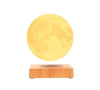 VGAzer Levitating Moon Lamp.Floating and Spinning in Air,Night lamp for Office,Home,Decro,Gifts.Christmas (16 Colors)
