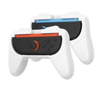VGBUS 2Pack Joy-Con Grips for Nintendo Switch 2 (2025),Ergonomic Design Controller Grip Kit Accessories for Switch 2. (2PACK-WHITE)
