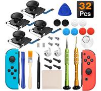 VGBUS Joycon Joystick Replacement 4 Pack,Joycon Repair Kit Joystick Replacement for Fix Drift Nintendo Switch Joy-Con Controller/Switch Lite/Switch OLED-32PCS. (32PCS)