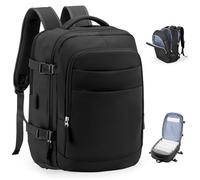 VGCUB Ryanair 40 x 30 x 20 cm Easyjet 45 x 36 x 20 cm Travel Bag Cabin 40 x 20 x 25 cm Women's Waterproof Backpack, A1-Black-Optimization, L, Travel Backpacks