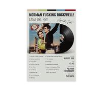VGDFH Lana Del Rey Norman Fucking Rockwell! Album Cover Canvas Canvas Poster Unframe-style 16x24inch(40x60cm)