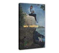 VGDFH Lil Baby It's My Turn Album Cover Canvas Poster Frame-style 08x12inch(20x30cm)
