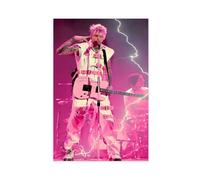 VGDFH Machine Gun Kelly Hip Hop Rapper MGK (5) Canvas Poster Bedroom Decor Landscape Office Room Decor Gift 12x18inch(30x45cm)