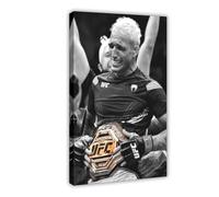 VGDFH UFC Charles Oliveira Profession Boxing Canvas Poster Frame-style 20x30inch(50x75cm)