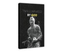 VGDFH UFC Charles Oliveira Profession Boxing Canvas Poster Frame-style 24x36inch(60x90cm)