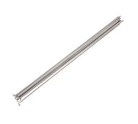 VGEBY 10 Sets 14G Bicycle Stainless Steel Spokes 270mm/10.6in with Nipples for Road Mountain Bike(270mm)