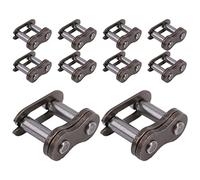VGEBY, 10PCS 25H Chain Link, Cast Iron Bike Chain Master Link, Easy Install, Nice Replacement for Bicycle Maintenance