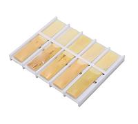 VGEBY 10Pcs 3.0 Clarinet Reeds, Wood Color B Flat Traditional Reed with Good Flexibility for Beginners and Experienced Players, Stage Performance