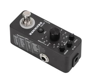 VGEBY 121 Drum Loops One-Piece Drum Machine Pedal True Bypass Electric Guitar Effect for Guitarists Metal Black
