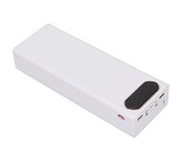 VGEBY 22.5W Fast Charge Power Bank Case Kit Detachable LCD 20x18650 Battery Case Power Bank Shell (White)
