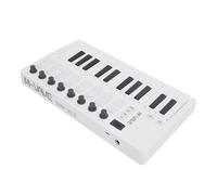 VGEBY 25 Key MIDI Keyboard Controller Wireless Bluetooth MIDI Controller with 16 RGB Pads 8 Knobs USB Powered for Windows OS X Android IOS