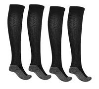 VGEBY 2pairs Thermal Socks, Winter Warm Constant Temperature Heated Compression Socks Foot Warmer for Hiking Skiing (Long Type)