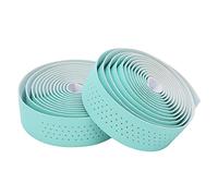 VGEBY 2Pcs Shock Absorbing PU + EVA Handlebar Tape Comfortable Road Bike Bar Tape 200cm / 78.7in for Cycling(Bianchi Green) Riding