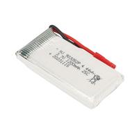 VGEBY 3.7V 1200mAh Drone LiPo Battery, 25C Quadcopter Lithium Battery with JST Red Plug, for Remote Control Drones Replacement