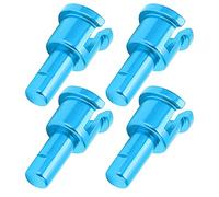 VGEBY 4pcs RC Differential Cup, Aluminum Alloy Wear Resistant Connectors for Remote Control Car, with Improved Design for A949 A959 A969 A979 A929 1/18 Model (Blue)