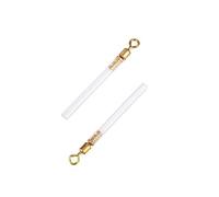 VGEBY 50Pcs Float Waggler Adaptors, Fishing Swivels With Tube Floats Adapters Accessories (M) Silicone Float Adapter Fish Floating Fishing Supplies