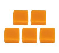 VGEBY 5PCs Beeswax Block 15 to 25 ° C Fimmer -Cleaned Storage Storage Bee Wax - for Furniture Polishing, Keep Leather Surfaces.