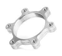 VGEBY 6 Flange Adapter, 48mm / 44mm Bicycle Freewheel Threaded Hubs Disc Brake Rotor Bike Seat Conversion Adapter(48mm)