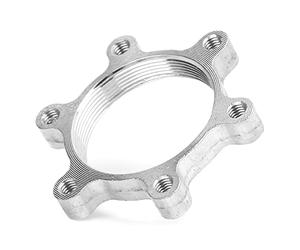 VGEBY 6 Flange Adapter, 48mm / 44mm Bicycle Freewheel Threaded Hubs Disc Brake Rotor Bike Seat Conversion Adapter(48mm)