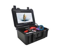 VGEBY 7 Inch Underwater Fishing Camera with 1000TVL High Resolution, 92 Degree Wide View Angle, 12 White and 12 IR LED Lights, 30M Long Cable, 10000mAh Battery for Ice Fishing and (CR110-7S-DL)