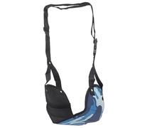 VGEBY Airplane Footrest Travel Foot Hammock Leg Rest Adjustable Strap for Plane Bus Office Home with Oxford Cloth Foldable Portable Travel Bag Included (Camo Print)