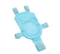 VGEBY Baby Bath Net with Adjustable Straps, T-Shaped Mesh for Newborn | Mesh Fabric, Fast Draining, Breathable, Soft Sponge Pillow, 5 Safety Straps, Fits 35.4x26.4in Bathtub