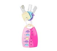 VGEBY Baby Toy Car Remote with Lights and Sounds for Toddlers (Pink)
