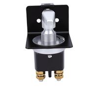VGEBY Battery Disconnect Switch, Copper Boat Kill Switch 36V 500A with Lock Out Plate, Rotation On Off Battery Cut Off for RV Yacht Boat Solar Power Systems