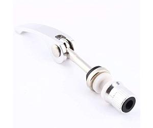 VGEBY Bike Seat Quick Release Clamp, Bicycle Seatpost Clamp Bolt Quick Release Lever for Mountain Bike Road Bike (Color : Silver)