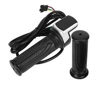 VGEBY Bike Throttle Grip, LCD Battery Level Display Speed Control E-Bike Throttle 36V for Commuters Off-Road Riders City Cyclists