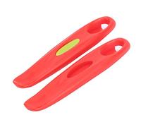 VGEBY Bike Tire Lever Set, 2Pcs High Toughness Portable POM Plastic Bicycle Tyre Lever Bike Tire Pry Bar Repair Tool Bicycle Accessories(red) Bicycle Repair Hardware Tools
