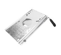 VGEBY Boat Seat Slider, 5.3 X 5.3 Inch Marine Seat Slide | Aluminum Alloy Track, 14cm Front Back Travel, Predrilled Mount, Adjustable Fishing Boat Seating, Pontoon Helm Replacement