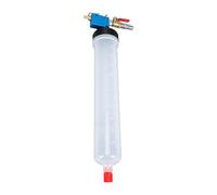 VGEBY Brake Fluid Vacuum Extractor, 500ml Hydraulic Bleeding Tool | Air Compressor Powered Vacuum Pump Silicone Hose & Shut Off Valve Single Person Operation Car Motorcycle Boat ATV Garage Use
