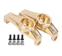 VGEBY Brass Front Hub Carrier, 1 Pair Front Hub Carrier Heavy Duty Brass RC Accessory for 1/10 RC Counterweights Model Toy