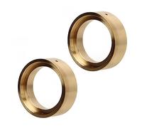 VGEBY Brass Internal Beadlock Clamp Ring 1.3in RC Wheel Weights for 1/18 | Rustproof Brass Rings, 35g Each, 26mm Inner Diameter, Fits 1.0in Lock Rims, Direct Replacement for TRX4M