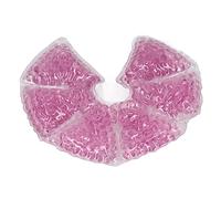 VGEBY Breast Gel Packs, Hot Cold Therapy for Breastfeeding, Nursing Relief for Engorgement, Plugged Ducts, Mastitis, with Cloth Cover, Open Screw Shape Design (Purple)