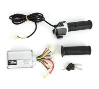 VGEBY Brush Motor Controller, Aluminum Alloy, 36V 1000W Brush Motor Controller with Multifunction Thumb Throttle Grip for Electric Bike, Scooter, Motorcycle Accessories