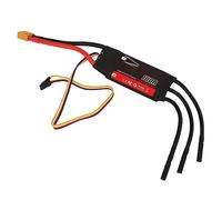 VGEBY Brushless ESC, 100A 32 Bit Processor High Performance Speed Controller with LCD Programming Card for RC Fixed Wing Drone Aircraft