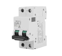 VGEBY C65H-DC Circuit Breaker, DC 250V Double Pole Circuit Breaker, Miniature Air Switch for Solar Panel Grid System, Wind and Solar Hybrid System(25A)