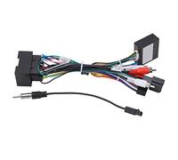 VGEBY Car Radio Wiring Harness, Car Stereo Wiring Harness Adaptor with Canbus Box and 16 Pin Standard Connector for Malibu
